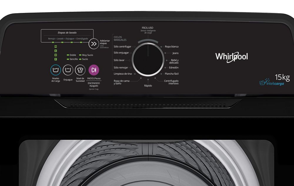 Lavadora WHIRLPOOL Carga Superior 15 kg (33 lb) WWG15BNHLA img #3