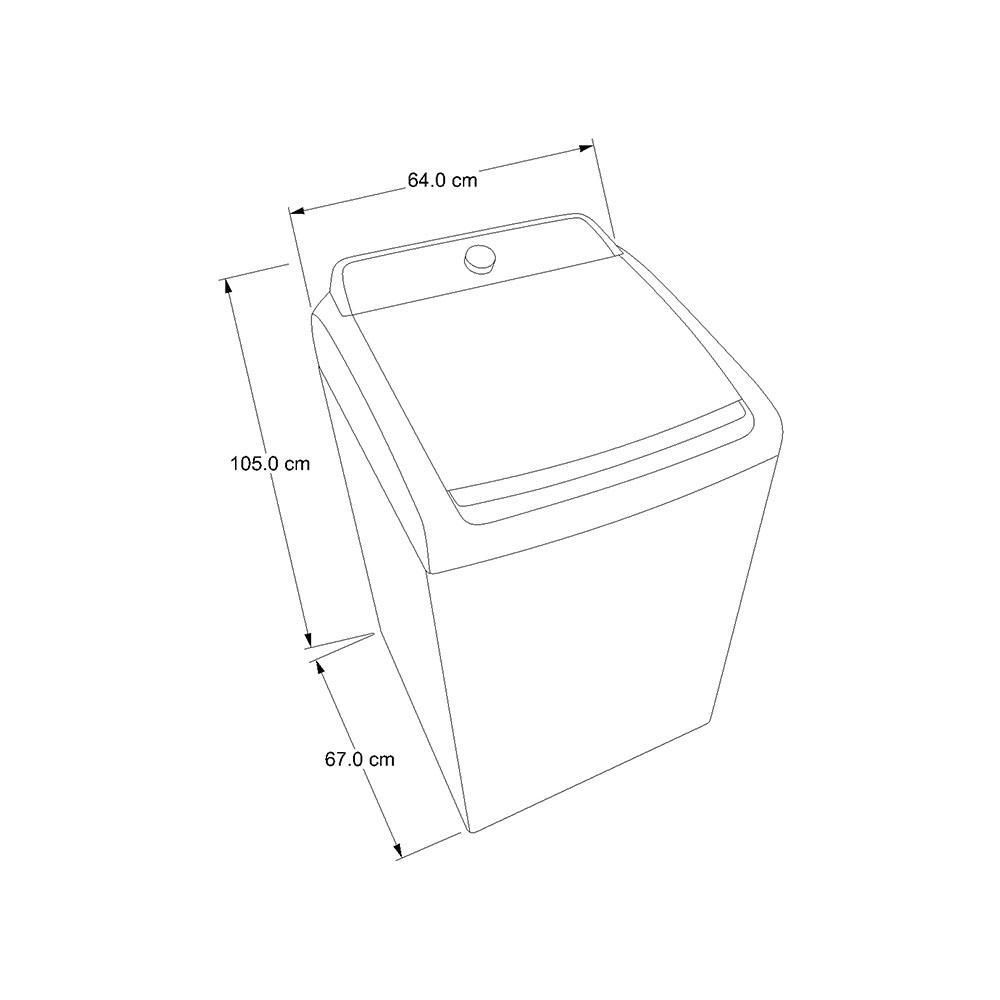 Lavadora WHIRLPOOL Carga Superior 15 kg (33 lb) WWG15BNHLA img #4