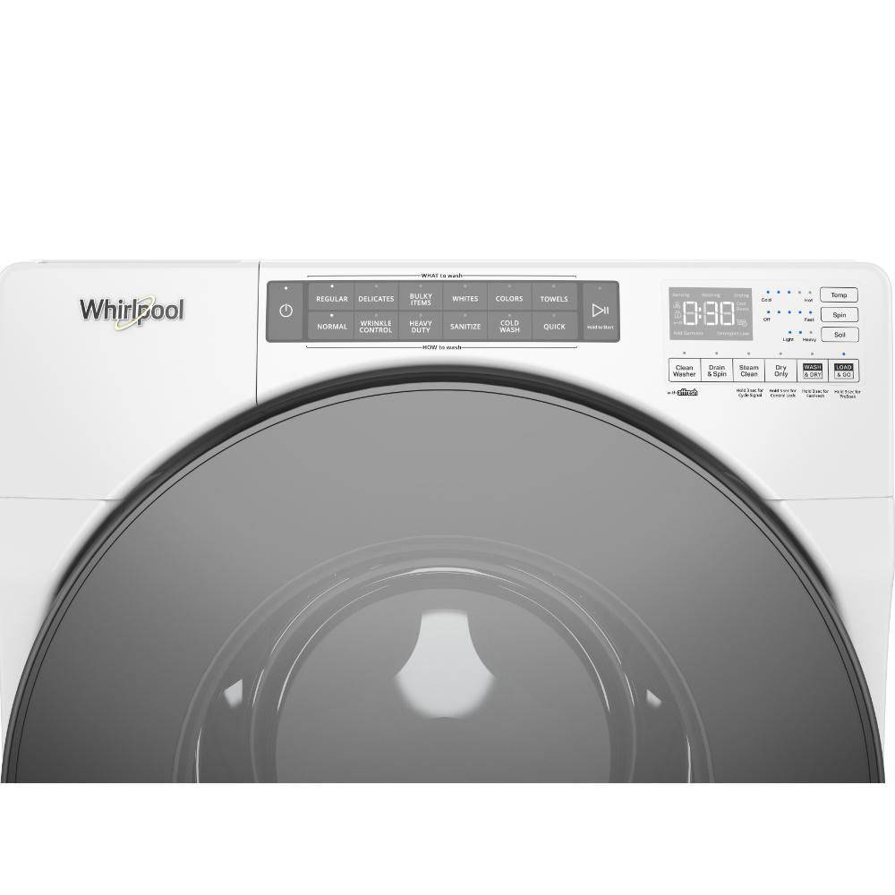 Lavadora secadora WHIRLPOOL Eléctrica 20 kg lav / 10 kg Sec  7MWFC6820LW Blanco img #4