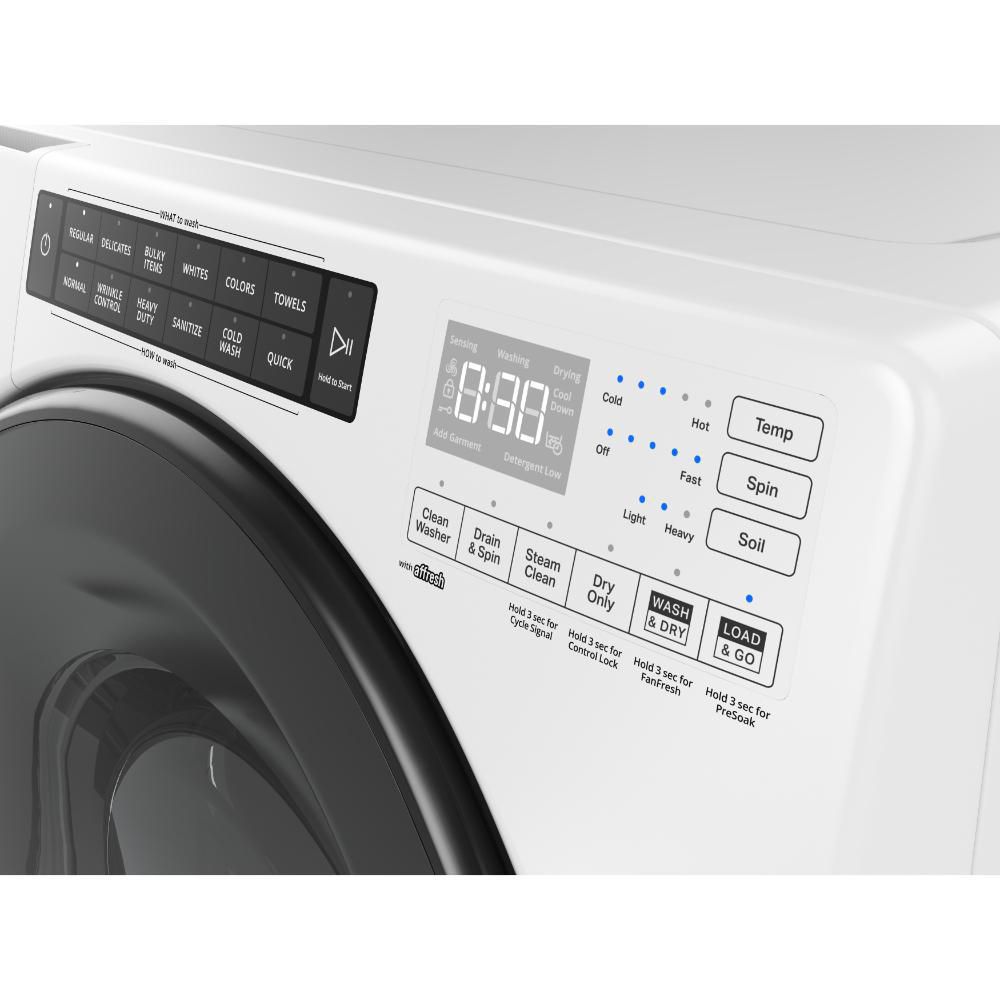 Lavadora secadora WHIRLPOOL Eléctrica 20 kg lav / 10 kg Sec  7MWFC6820LW Blanco img #6