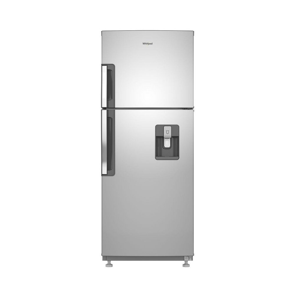 Nevera WHIRLPOOL No Frost Congelador Superior 282 Lt WRW25CKTWW Acero Inoxidable
