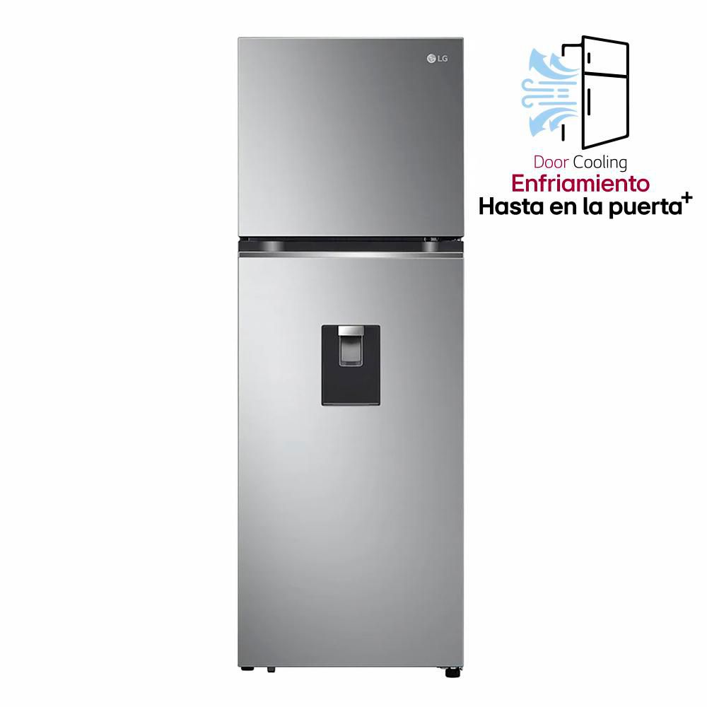 Nevera LG No Frost Congelador Superior 334 Litros VT34WGPX.APZCCLM SILVER