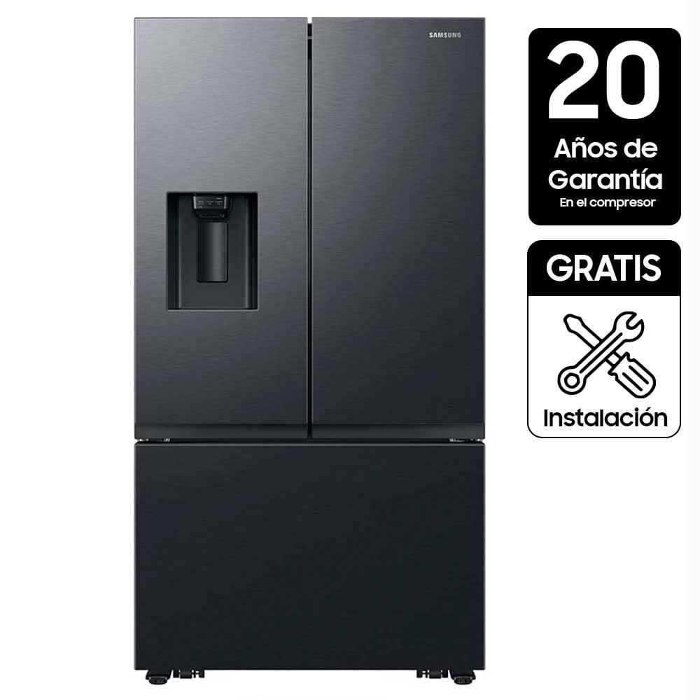 Nevecón SAMSUNG Tipo Europeo 859 Lts French Door RF32CG5410B1CO Black DOI