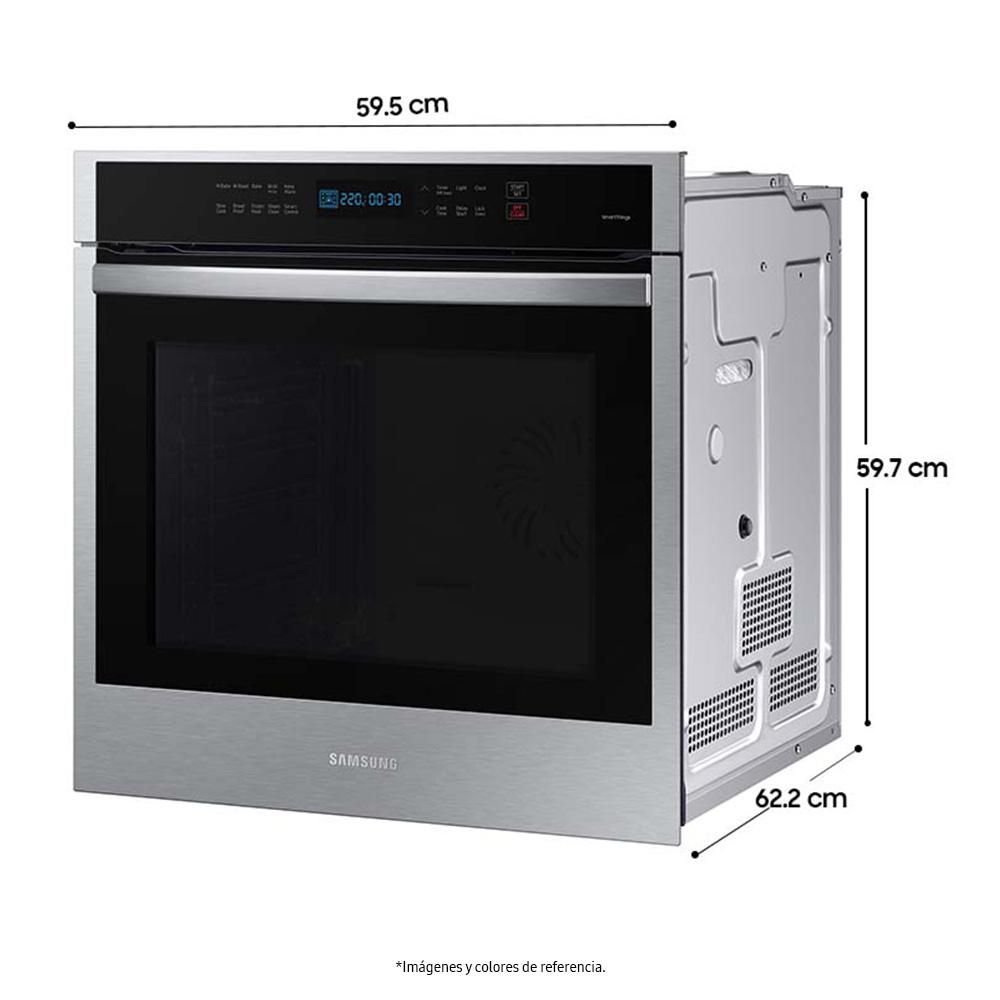 Horno Electrico Si SAMSUNG 59.530 x 59.690 cm NV31T4551SS/AA 220 V Plateado img #3