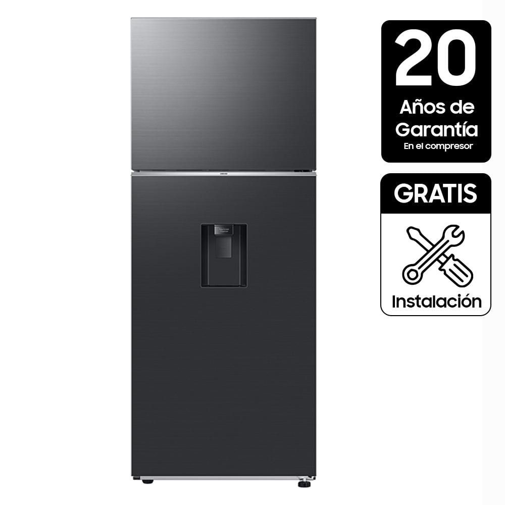 Nevera SAMSUNG No Frost Congelador Superior 412 Lts RT42DG6220B1CO Negro