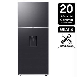Nevera SAMSUNG No Frost Congelador Superior 382 Lts  RT38DG6770B1CO Negro