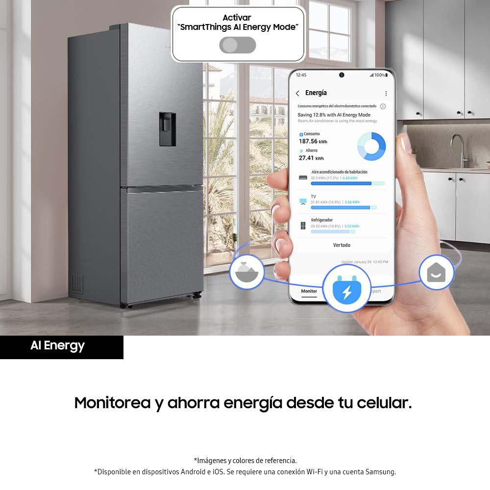 Nevera SAMSUNG No Frost Congelador Inferior 505 Lts  RB50DG6320S9CO Gris img #6