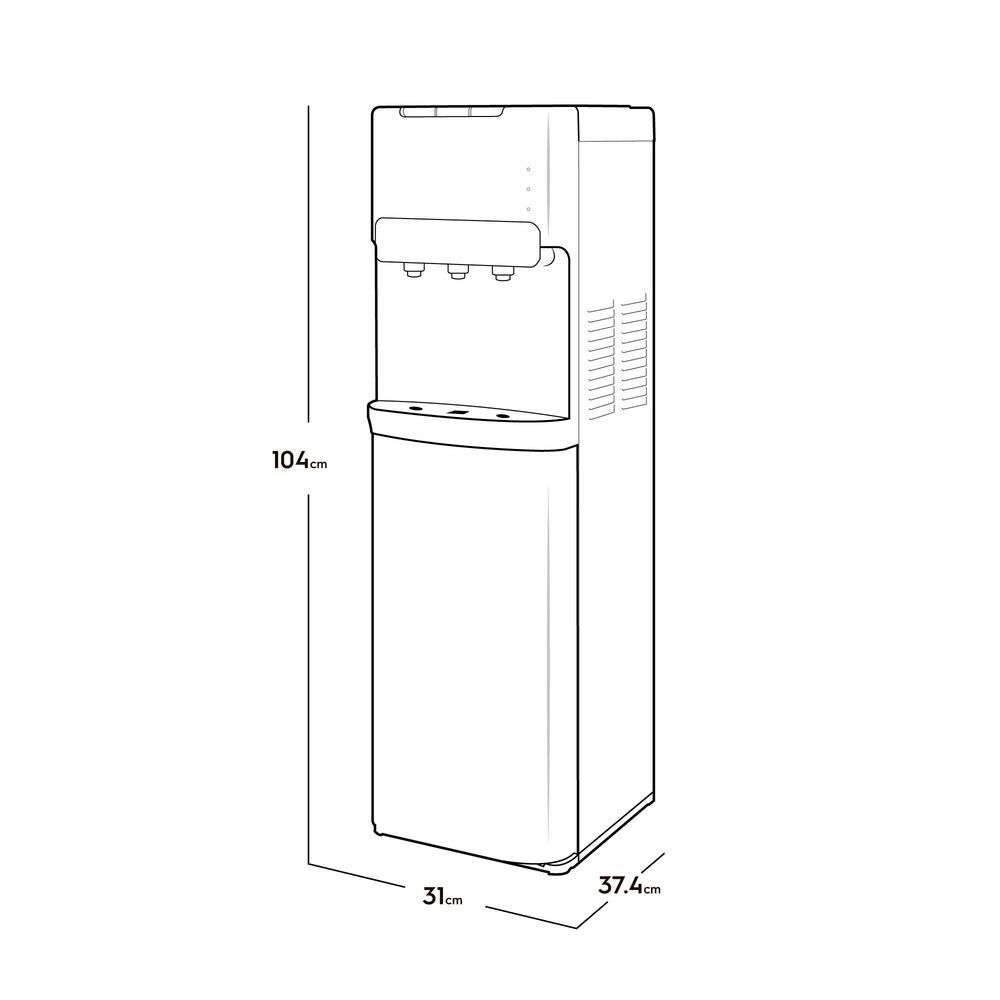 Dispensador De Agua Botellon Oculto ELECTROLUX ED30SR img #4