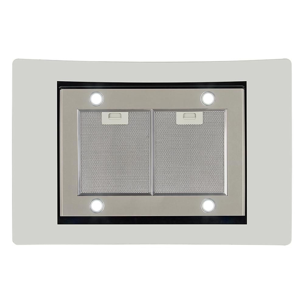 Campana Isla HACEB 90.00 cm x 104.00 cm 3 velocidades 9003206 Inox  Negro img #4