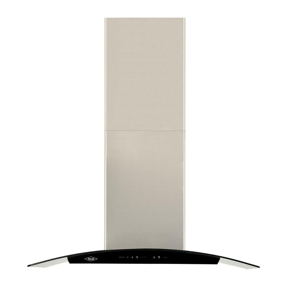 Campana Isla HACEB 90.00 cm x 104.00 cm 3 velocidades 9003206 Inox  Negro img #7