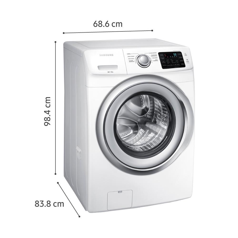 Lavadora SAMSUNG Carga Frontal 18 kg (40 lb) WF18H5000A img #4