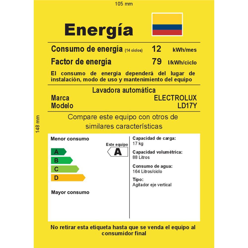 Lavadora ELECTROLUX Carga Superior 17 kg (37 lb) 21131YQA1 img #4