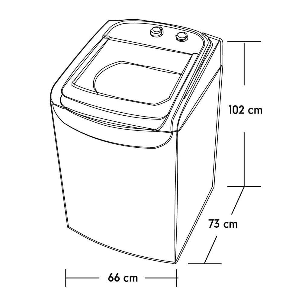 Lavadora ELECTROLUX Carga Superior 20 kg (44lb) 21151YCA1 img #6