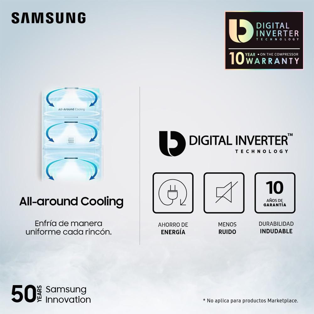 Nevecón SAMSUNG Side By Side 655 litros  RS68N8670B img #2