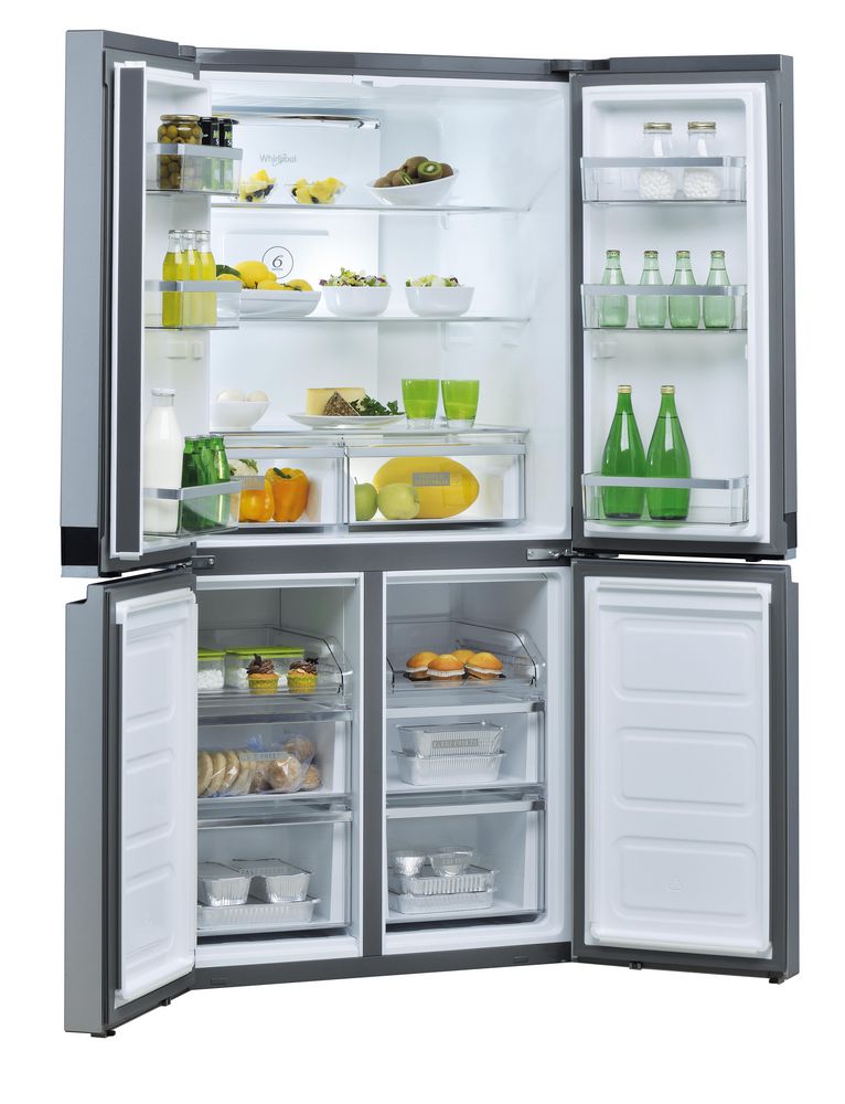 Nevecón WHIRLPOOL Tipo Europeo 592 Litros  WRQ551SNJZ Acero Inoxidable [Dolos] img #2