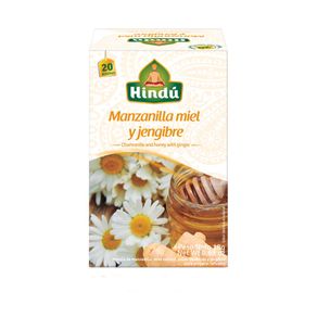 Aromática HINDU Manzanilla Miel Y Jengibre (18  gr)