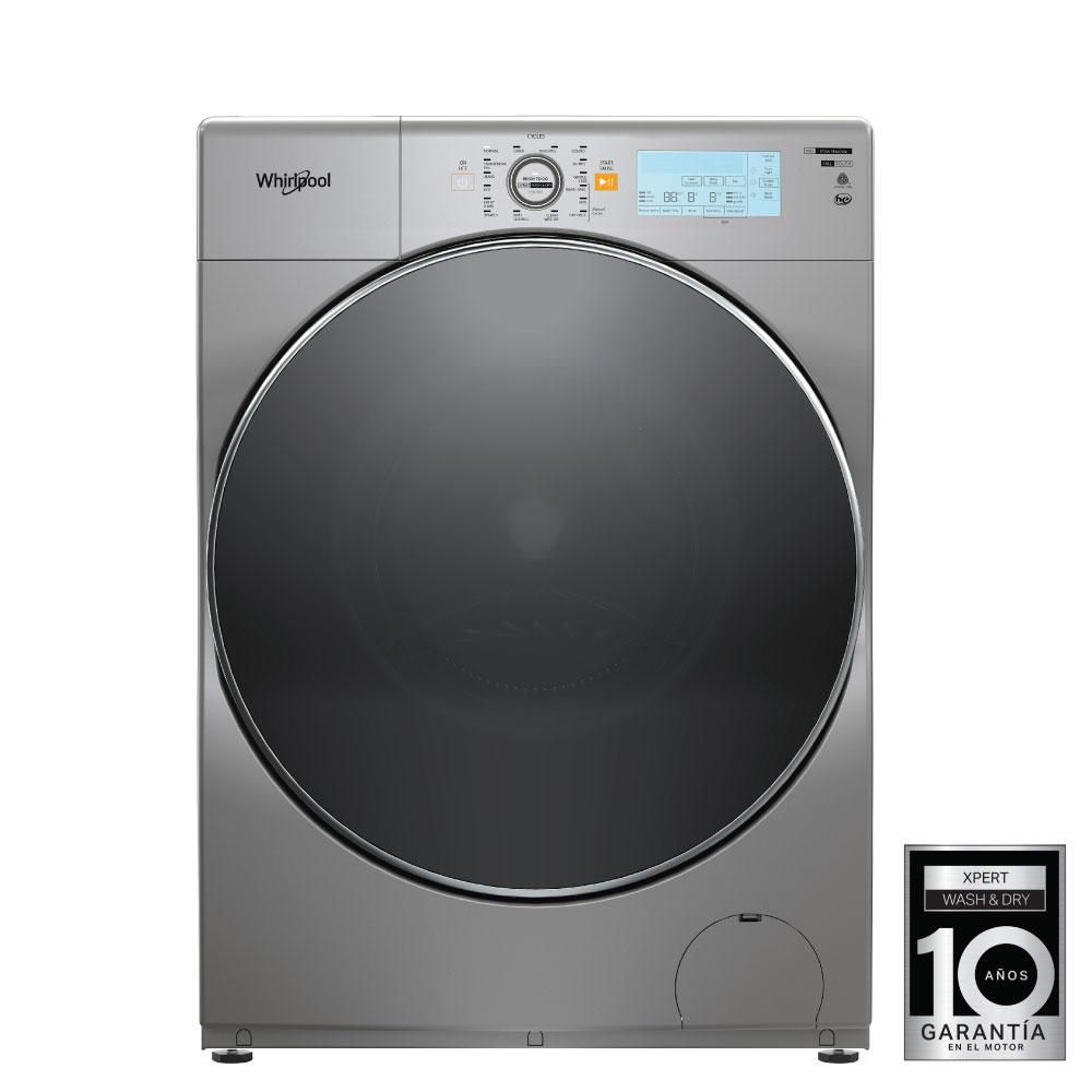 Lavadora secadora WHIRLPOOL Eléctrica 10.1 lav / 6 sec  7MWFC5090KC Chrome