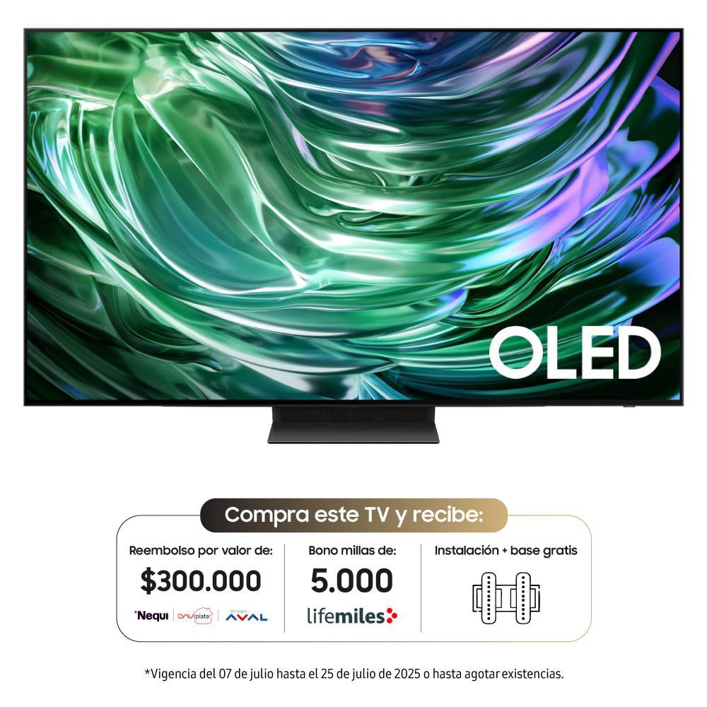 Televisor SAMSUNG 65 pulgadas OLED Uhd4K Smart TV QN65S90DAEXZL