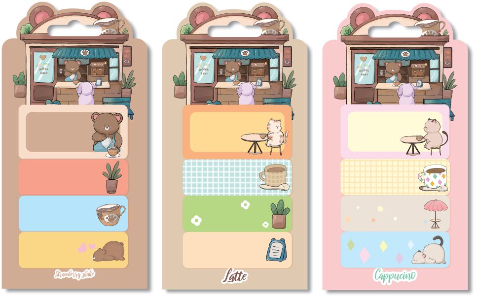 Notas ositos ocasión   20 hojas NESSAN img #1