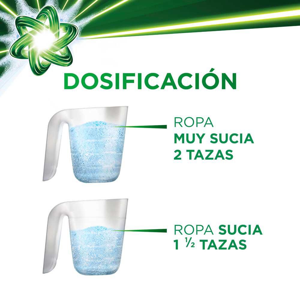 Detergente en polvo ARIEL triple poder ropa blanca y de color (450  gr) img #6