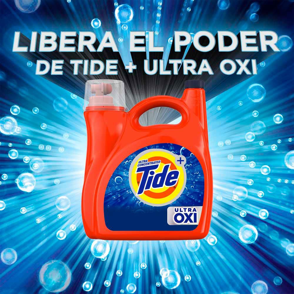 Detergente líquido TIDE ultra oxi (2480  ml) img #2