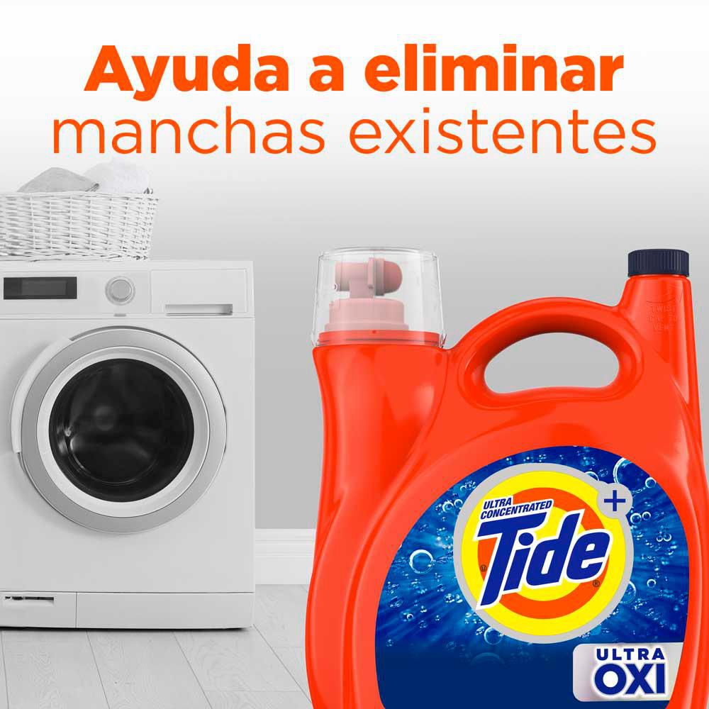 Detergente líquido TIDE ultra oxi (2480  ml) img #3