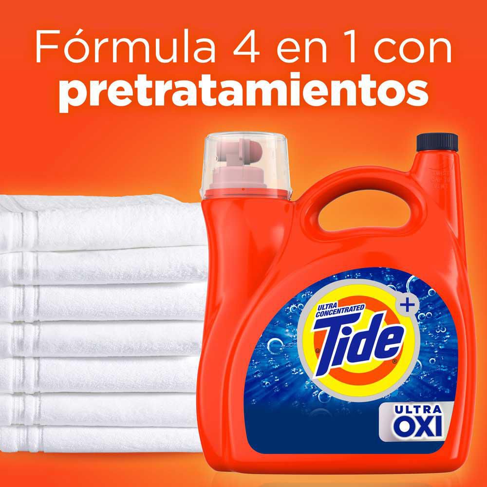 Detergente líquido TIDE ultra oxi (2480  ml) img #4