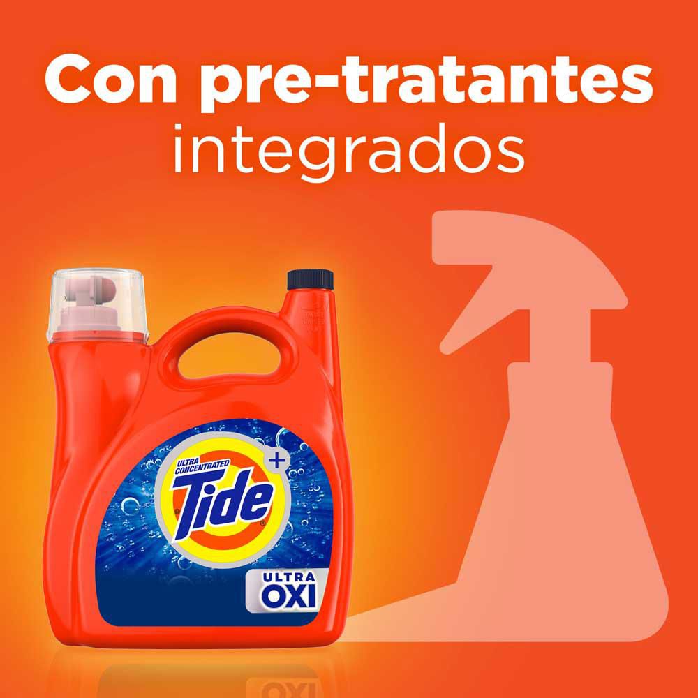 Detergente líquido TIDE ultra oxi (2480  ml) img #5