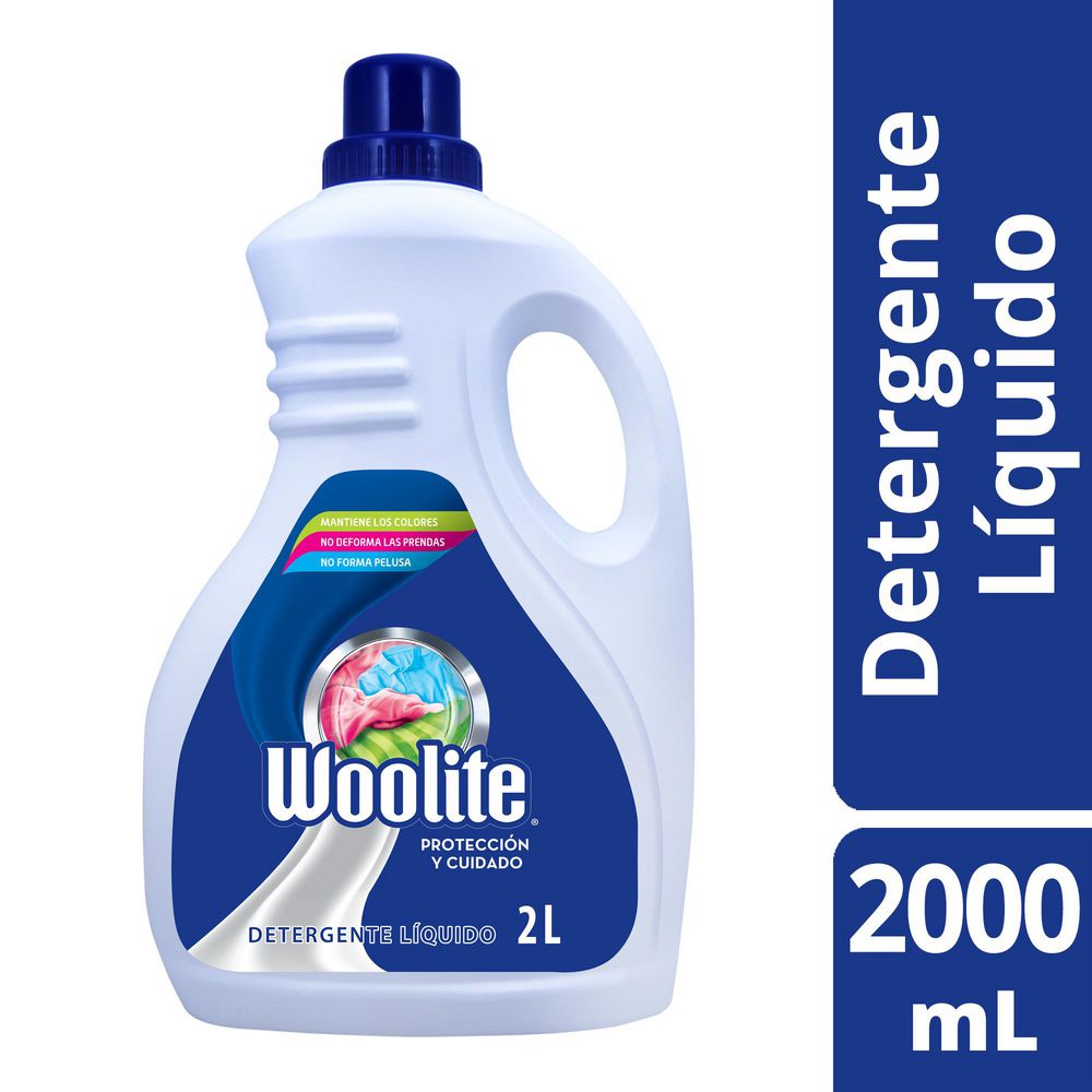 Detergente líquido WOOLITE protección y cuidado (2000  ml) img #1