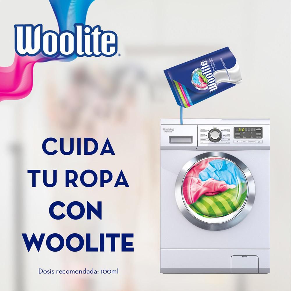Detergente líquido WOOLITE protección y cuidado (2000  ml) img #5