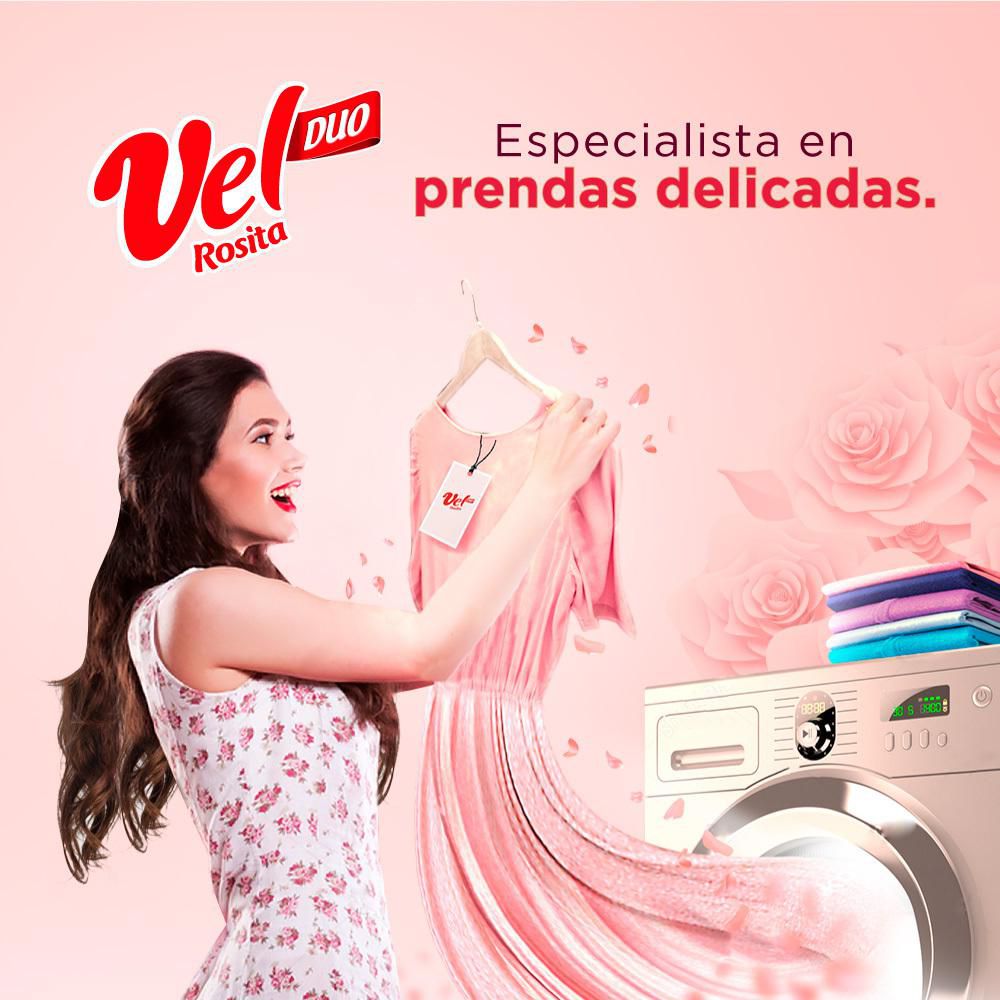 Detergente líquido VEL ROSITA con suavizante (1800  ml) img #7