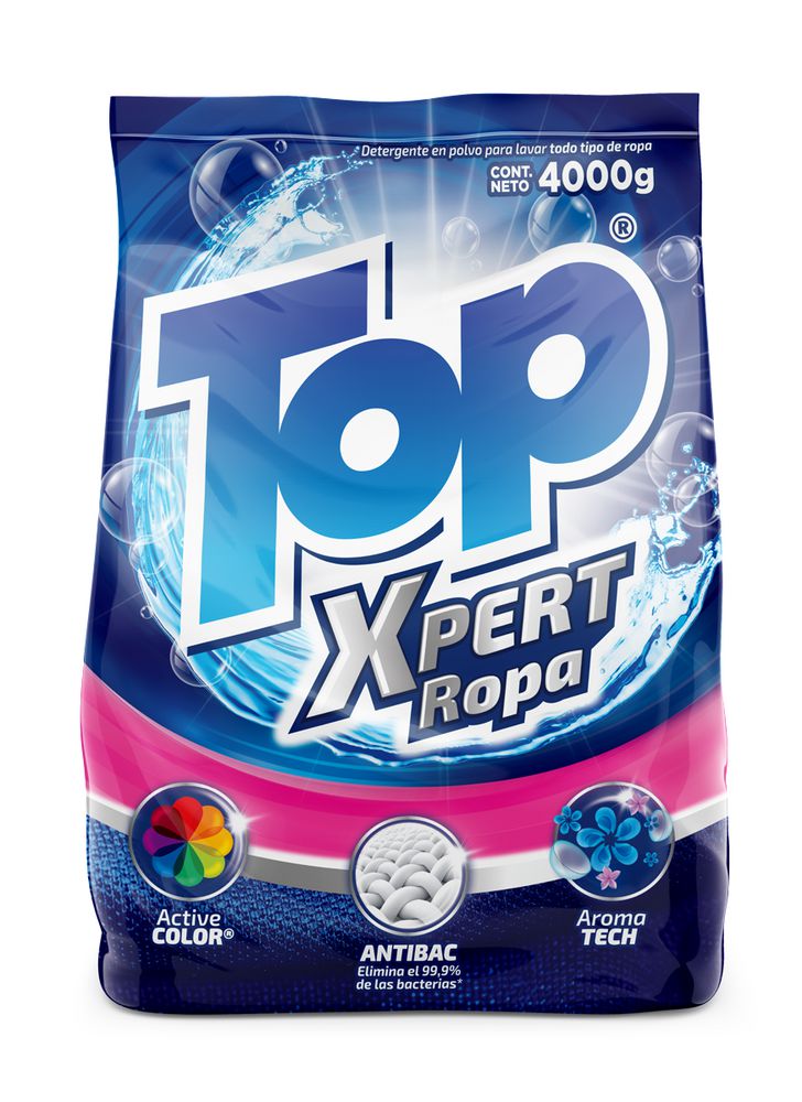 Detergente en polvo TOP xpert ropa (4000  gr) img #1