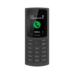 Celular NOKIA 105 4G SS 128 MB 48 MB RAM Negro