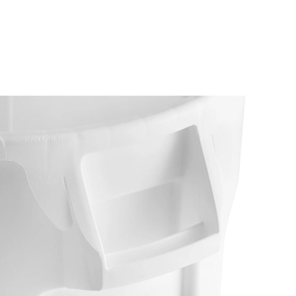 Contenedor Rubbermaid Brute Sin Tapa 121 Litros Blanco img #4