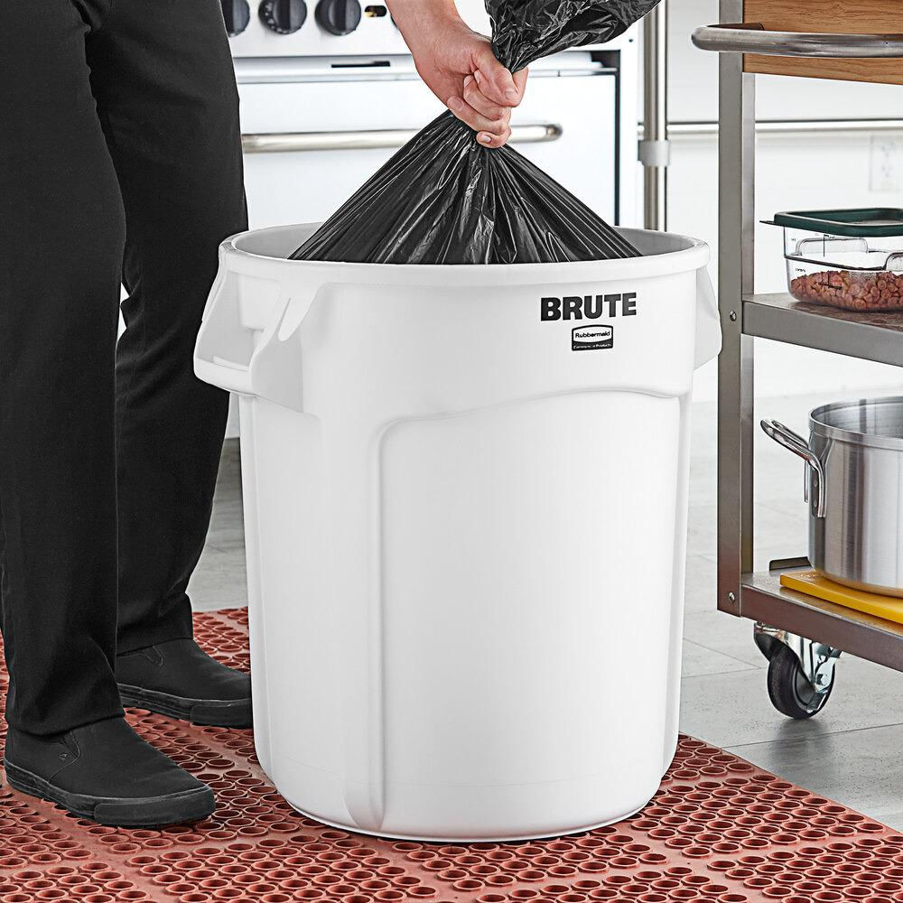 Contenedor Rubbermaid Brute Sin Tapa 121 Litros Blanco img #5