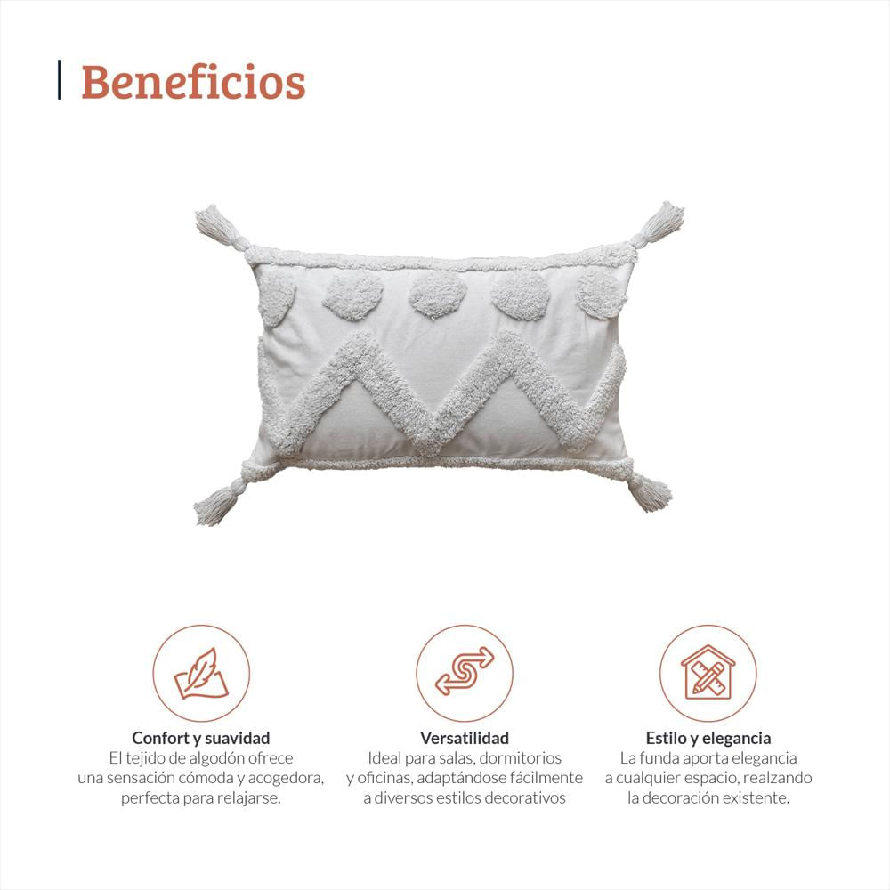 Funda Con Cojin Rustic 93 | 50 X 30 Cm img #3