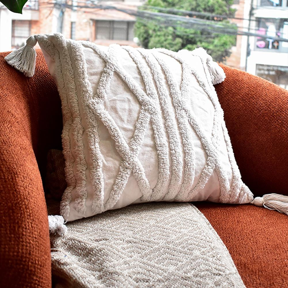 Funda Con Cojin Rustic 80 | 45 X 45 Cm img #2