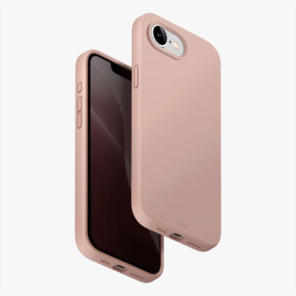 Case Uniq Hibrido Iphone 16E Lino Rosado Case Uniq Hibrido Iphone 16E Lino Rosado
