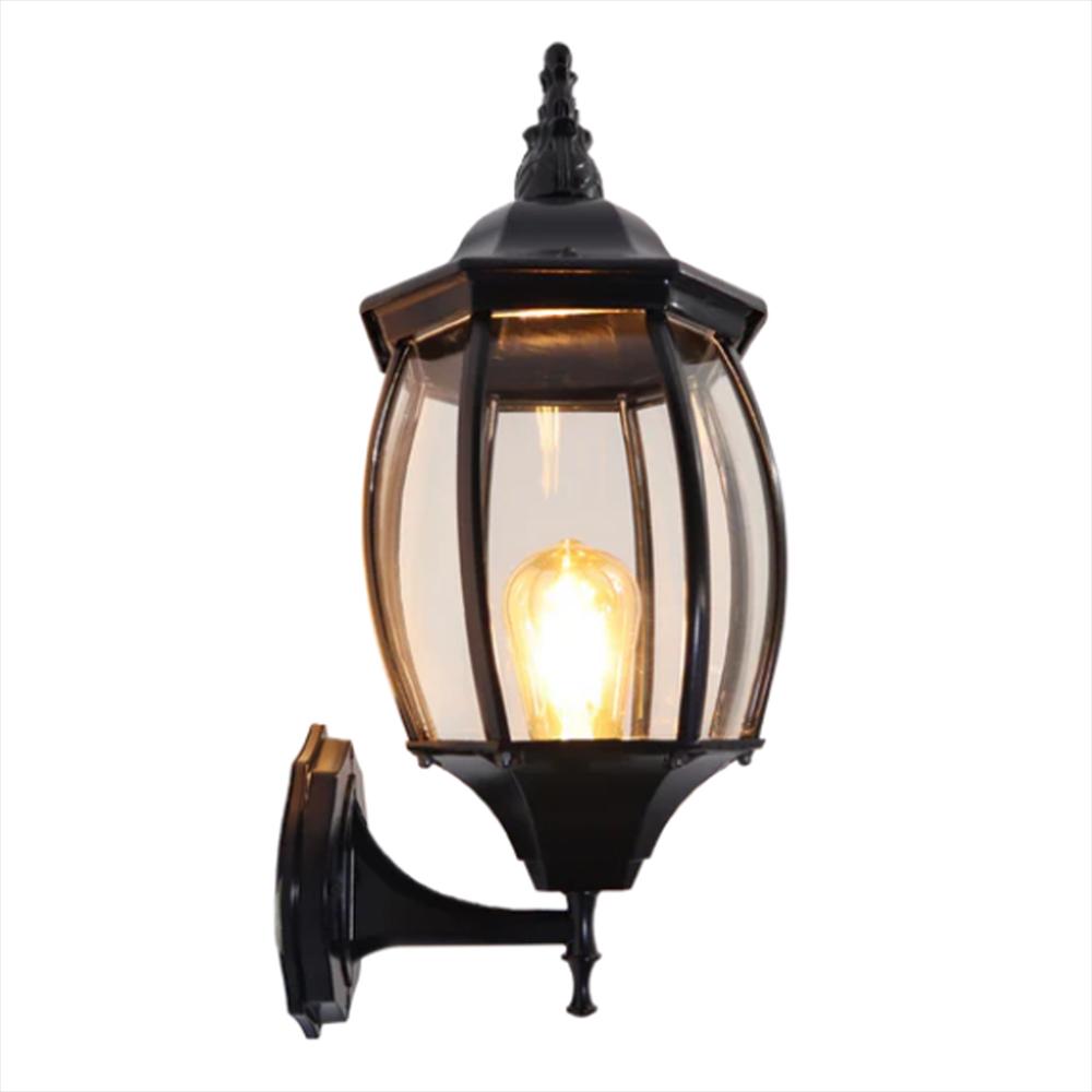 Lámpara Farol De Pared 1 Luz Dixton Bt6801/1W Bk Negro
