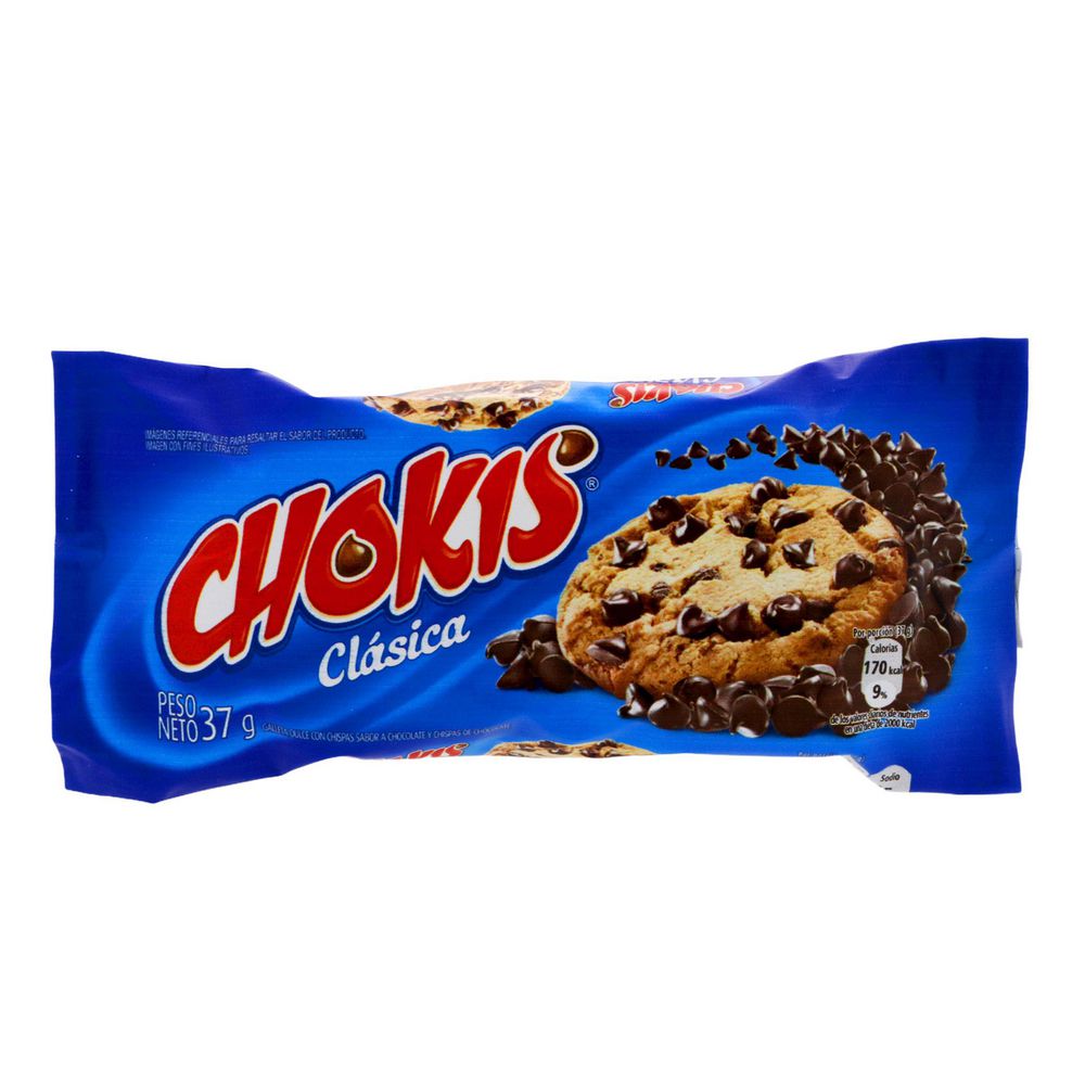 Galletas CHOKIS clásica chocolate (37  gr)