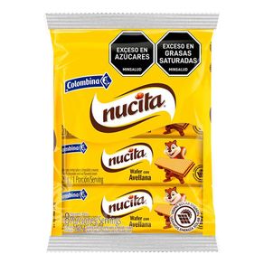 Galletas NUCITA Wafer Nucita x8und (160  gr)