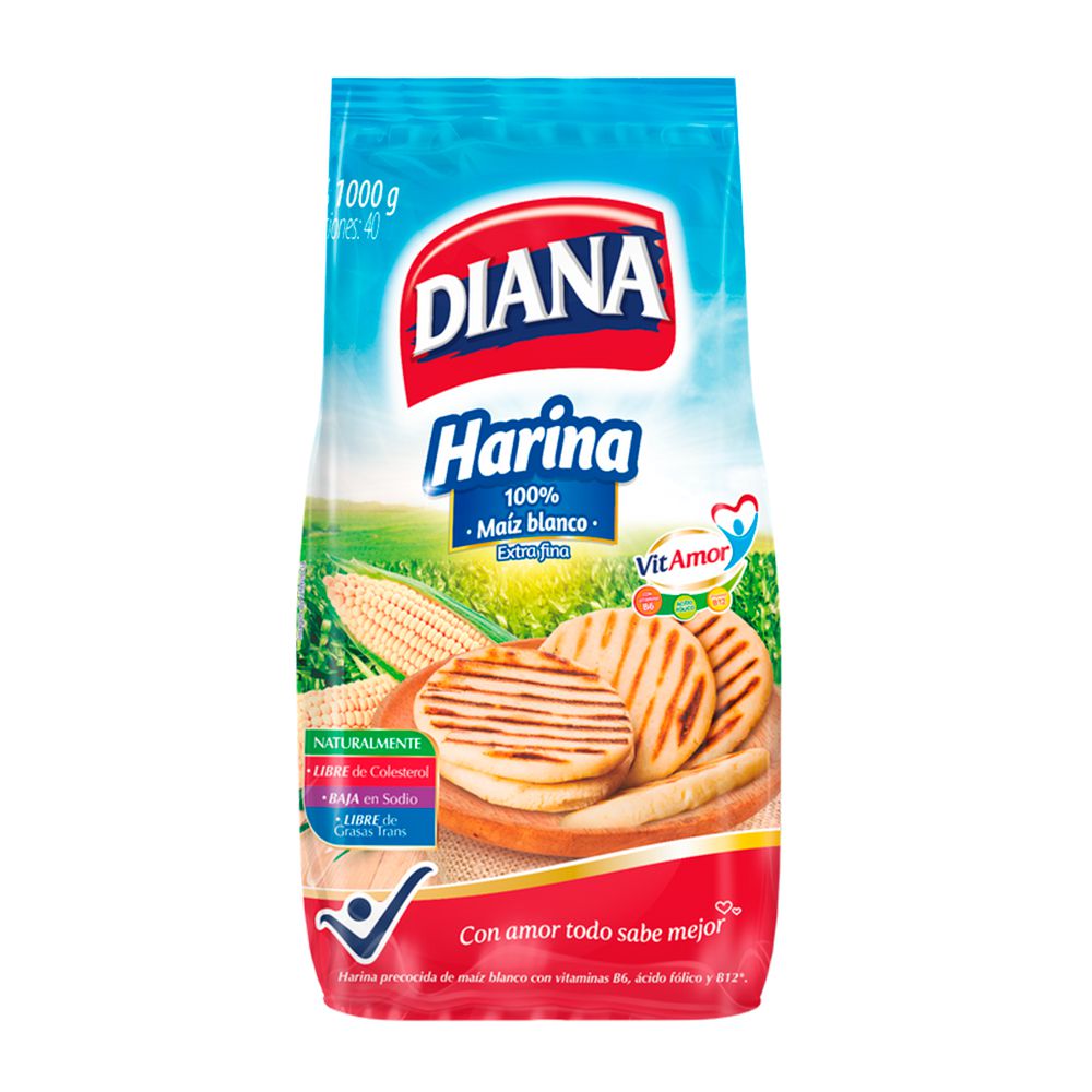 Harina DIANA maíz blanco (1000  gr)