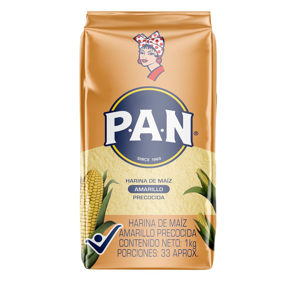 Harina PAN maíz amarillo (1000  gr)