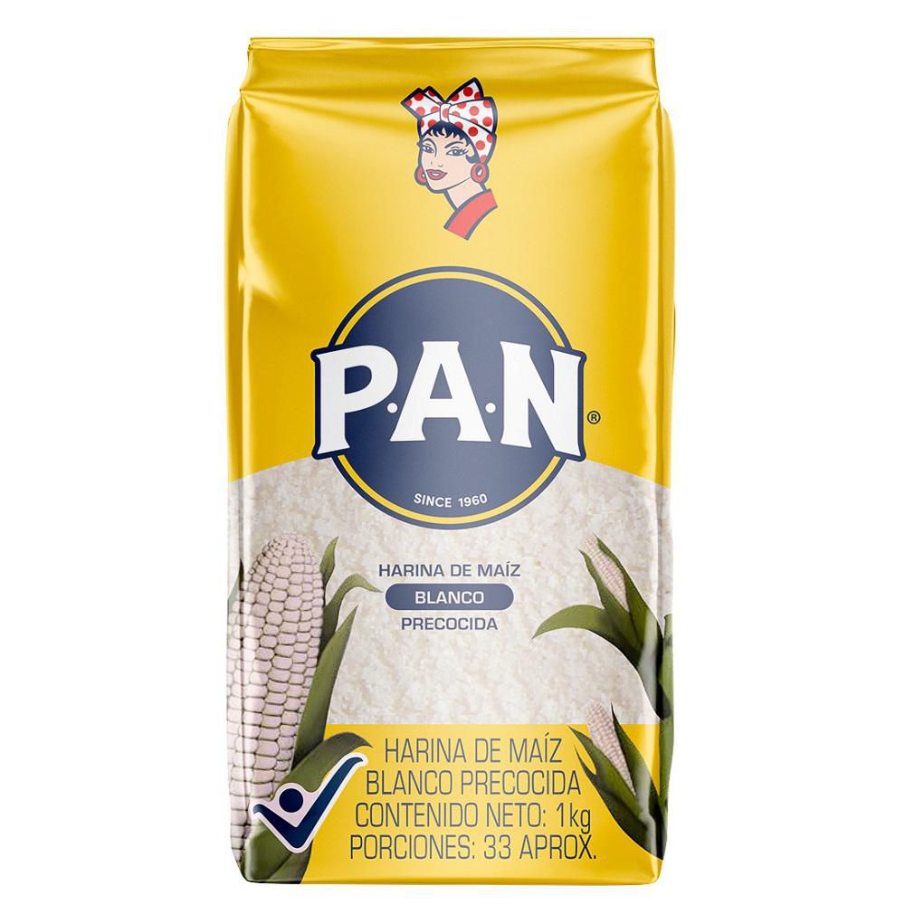 Harina PAN maíz blanco (1000  gr)