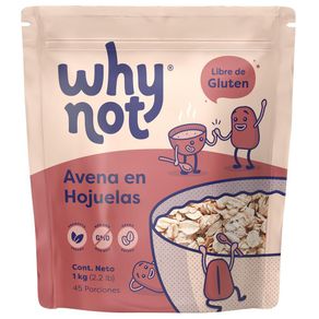 AVENA HOJUELAS LIBRE GLUTEN WHY NOT 1000  gr
