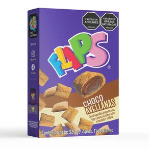 Cereal FLIPS EXPANDIDO ARROZ CHOCO AVELLANA (320  gr)