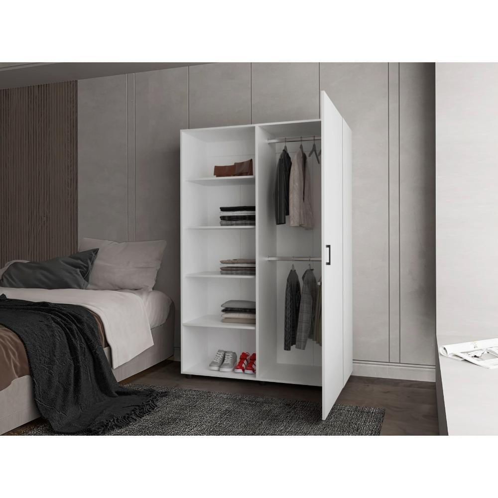 Closet Eco, Blanco, Pequeño Con Amplios Espacios img #3