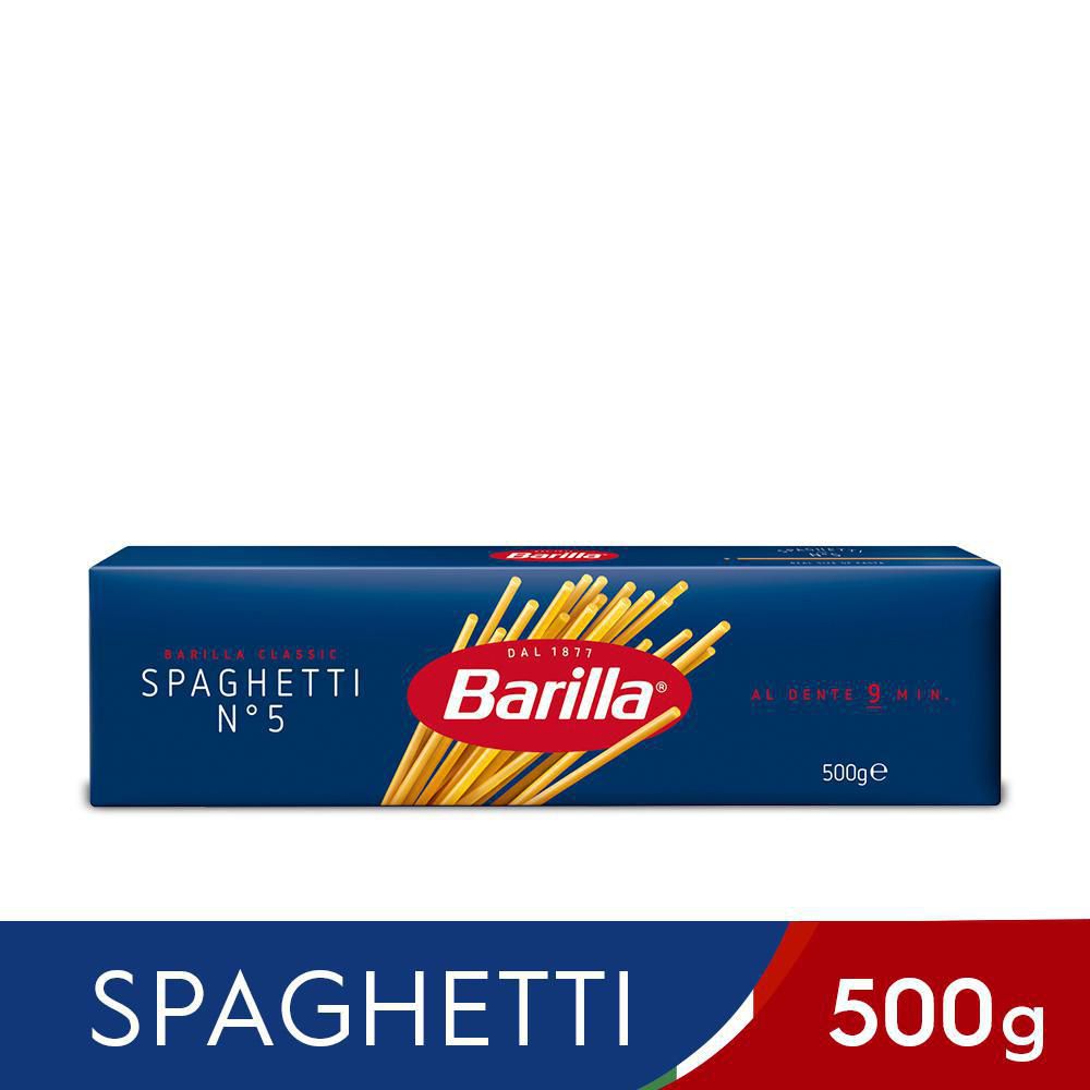 Pastas BARILLA MARCA EXCLUSIVA spaghetti n°5 (500  gr)