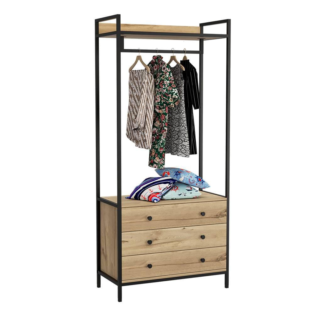 Closet Dreams Plus Duna 80 Cm Con Tres Cajones