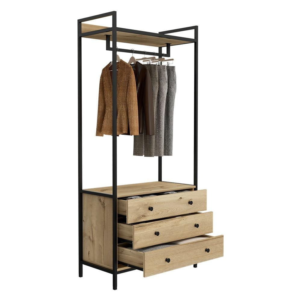 Closet Dreams Duna 80 Cm Con Tres Cajones